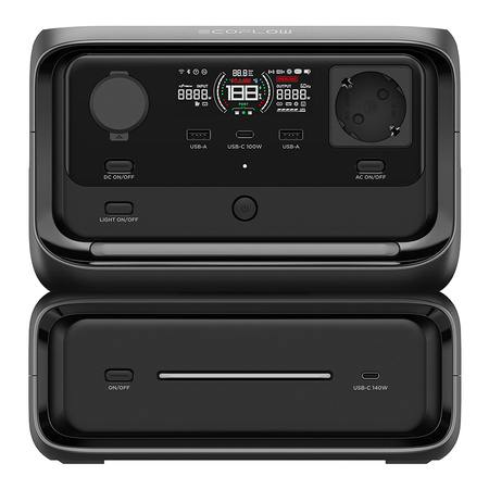 Power station EcoFlow River 3 Max + portable solar panel 220W Power station EcoFlow River 3 Max + portable solar panel 220W